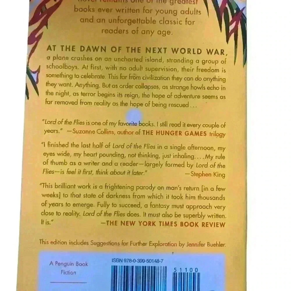 LORD OF THE FLIES paperback - Picture 2 of 4